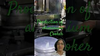 ￼ Process of manufacturing aluminium Cooker  machine greenscreen shorts [upl. by Dimond]