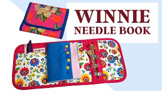 How To Make A Cute DIY Needle Book With Pockets  WINNIE NEEDLE BOOK PATTERN [upl. by Kara]