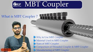 MBT Coupler  Rebar MBT Coupler  Bolted Coupler  TMT Bar Coupler  Reinforcement Bolted Coupler [upl. by Jerrilyn]