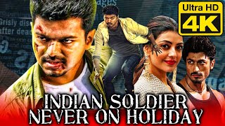 Vijay 4K ULTRA HD Hindi Dubbed Movie  Indian Soldier Never On HolidayThuppakki  Kajal Aggarwal [upl. by Treve]