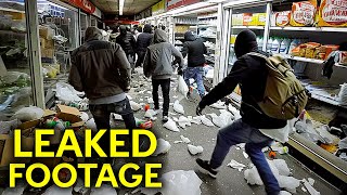 It begins ARMED MIGRANTS Burglarize ALL Stores in Chicago [upl. by Notnelc]