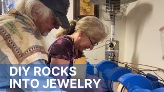 Turning rocks into jewelry [upl. by Babara625]