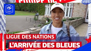 Larrivée des Bleues à Clairefontaine un mois après la Coupe du Monde I FFF 2023 [upl. by Mahtal]