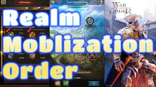 War and Order Realm Mobilization [upl. by Garvin]