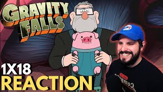 GRAVITY FALLS First Time Watching Reaction amp Commentary 1X18  quotLand Before Swinequot [upl. by Bortz]