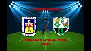 Jornada 5 UECastelldefels VS AthViladecans Juvenil 2425 [upl. by Yrrak]