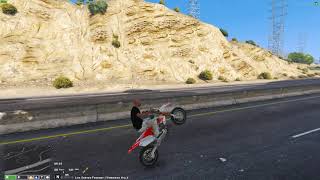 FiveM Bike Tricks Script Showcase [upl. by Hennie]