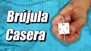 Brújula casera cómo se hace  Te Digo Cómo [upl. by Noirret]