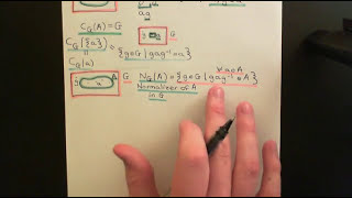 Centralizers and Normalizers Part 2 [upl. by Stoffel]