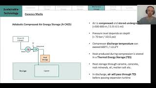 0503 Adiabatic Compressed Air Energy Storage A CAES [upl. by Oijimer]