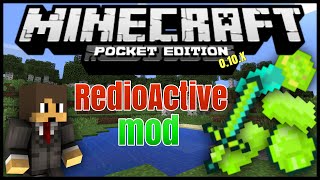 RadioActive mod  Minecraft Pocket Edition v0105 DESCARGA [upl. by Southard]