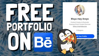 FREE Behance Portfolio Tutorial [upl. by Hetti]