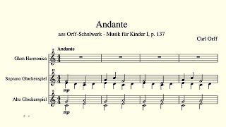 Carl Orff Andante [upl. by Zerimar]