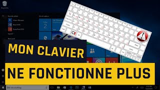 Mon clavier ne fonctionne plus dans Windows 10 3 Solutions [upl. by Assirolc623]