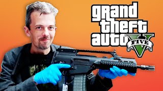 Firearms Expert Reacts To GTA 5’s Guns [upl. by Ayotnom999]