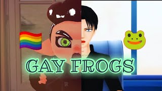 MMD X Splatoon SFM  GAY FROGS 🐸 Levi Ackerman X YukiAnimationsYT shorts [upl. by Rector138]