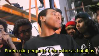 Supa Hot Fire VS Deshawn Raw  Legendado PTBR [upl. by Donny]