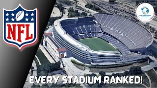 NFL Stadiums RANKED [upl. by Salomone348]