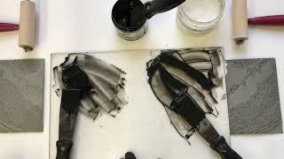 Modifying and Stiffening Akua Intaglio Ink [upl. by Arihsan]