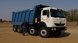 Tata Signa 3525 amp 3523TK  Tata Tipper 12 Wheel BS6 Review with Price Specs Features Body [upl. by Aserehtairam]