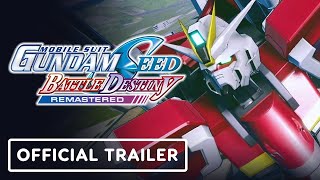 Mobile Suit Gundam Seed Battle Destiny Remastered  Official Announcement Trailer [upl. by Yrrum461]