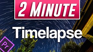 Premiere Pro  How to Create a Time Lapse from Video [upl. by Otinauj409]