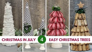 DIY Mini Christmas TreesChristmas Craft Fair ideasChristmas Decor [upl. by Roddy47]