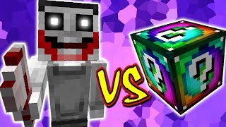 JEFF THE KILLER VS LUCKY BLOCK SPIRAL MINECRAFT LUCKY BLOCK CHALLENGE [upl. by Analat]