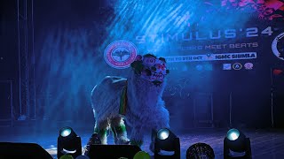 IGMC NAATI  Snow lion dance  IGMC SHIMLA  Stimulus 2024 [upl. by Ecyac]