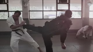 SCOTT ADKINS vs  RON SMOORENBURG  NINJA II  DOJO FIGHT  1 TAKE SHOT  Bangkok  Thailand [upl. by Lynea]