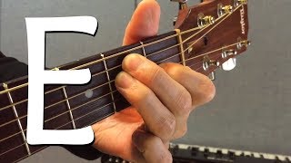 하루10분 통기타 E코드 소리 amp 모양 초급 E chord guitar lesson  기타솔져 [upl. by Tnomyar263]