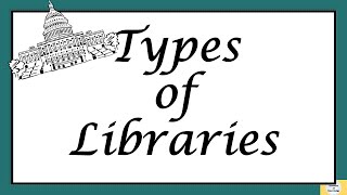 Types of libraries [upl. by Garnette]