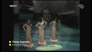 The Three Degrees  Dirty Old Man  Grand Gala du Disqu1974 Rebroadcast Dutch TV [upl. by Arnoldo]