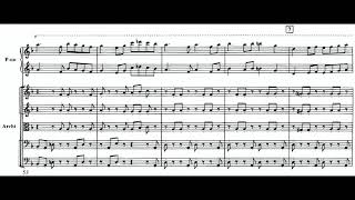 Shostakovich Piano Concerto No 2 Op 102 w Full Score [upl. by Kore]