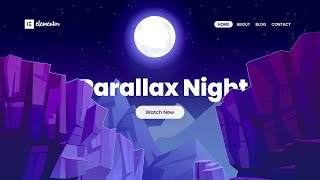 Parallax Scrolling Website using Elementor No Coding 🔥 [upl. by Teraj79]