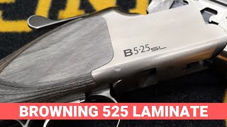 Browning B525 Laminate Shotgun  FIRST LOOK REVIEW  NEW 2019 [upl. by Menis106]