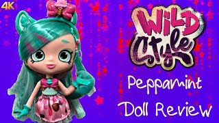 Shopkin Shoppie Wild Style PeppaMint Doll Review [upl. by Earehc]