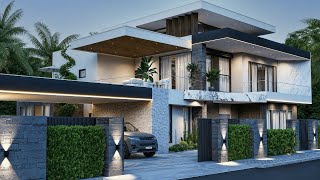 Luxury Modern House Design  5 Bedroom  280 sqm [upl. by Osbourn290]