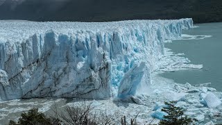 Calving of the Perito Moreno Glacier in El Calafate Argentina [upl. by Najram384]