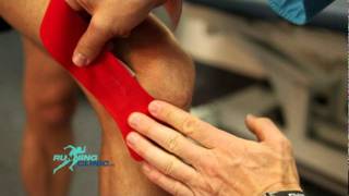 Iliotibial band taping [upl. by Gorman671]