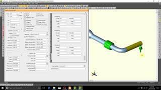 How To Add a Y  Sliding  Vertical Support in Caesar II [upl. by Agostino]