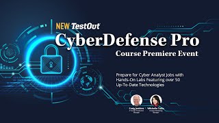 TestOut CyberDefense Pro Premiere Event [upl. by Maite]