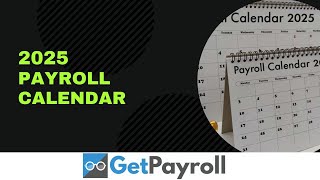 Never Miss a Deadline Again Grab Your FREE 2025 Payroll Calendar [upl. by Nnaeirelav984]