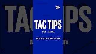 TAC TIPS ♟️  Inter v Atalanta  SERIE A  By Micaela Acevedo 🖤💙 [upl. by Nyladnor]