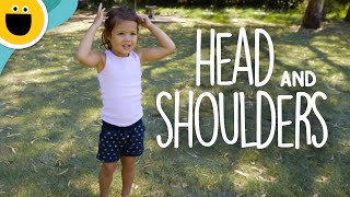 Head Shoulders Knees amp Toes  Nursery Rhyme Remix Sesame Studios [upl. by Naujd41]