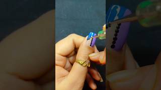 easy nailart design 2024💅💅naildesigns easynailartforgirls youtubeshorts [upl. by Akeim962]