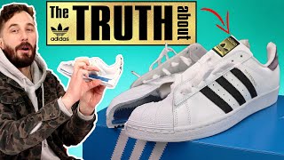 Why Adidas Superstar is a 50 year Icon  CUT IN HALF [upl. by Aiouqes]