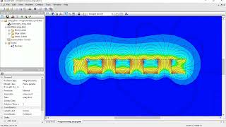 Halbach array magnetostatic simulation with QuickField FEA software [upl. by Lander]