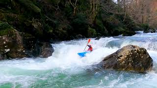 Kayaking the Aberglaslyn Gorge [upl. by Filia]