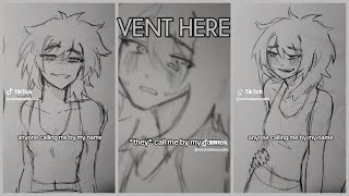 30 Minutes With NO RANDOM MUSIC Vent Art TikTok Compilation 76 [upl. by Garrard739]